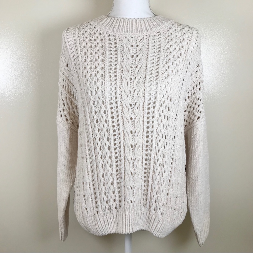 50% Off Sale! COCOBLEU • NWT Sweater in Ivory